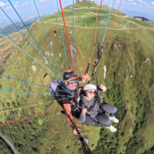 Vol Sensation en Parapente (Orcines, Puy-de-Dôme - 63)