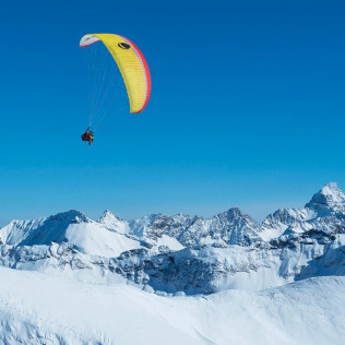 Baptême de Parapente dans les Trois Vallées (Courchevel, Savoie - 73)