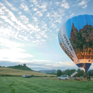 Vol en Montgolfière (Vals-près-le-Puy, Haute-Loire - 43)