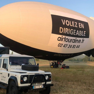 Vol en Dirigeable au départ de Chenonceaux (Indre-et-Loire - 37)