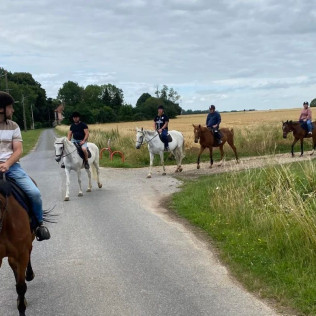 Balade à Cheval au Poney Club Le Cheyenne (Seine-et-Marne, Île-de-France- 77)