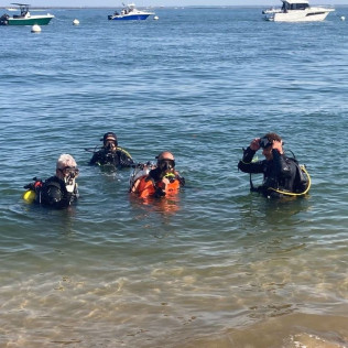Baptême de Plongée dans le Bassin d’Arcachon (Mios, Gironde - 33)