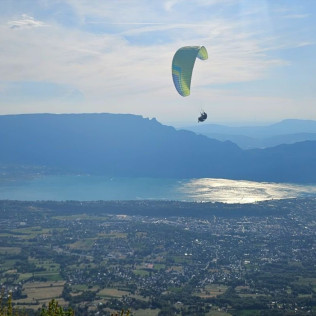 Baptême de l’Air “Sensation” en Parapente autour d’Aix-les-Bains (Savoie- 73)