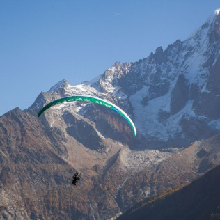 Baptême de l’Air en Parapente au dessus du Plan de l’Aiguille et Planpraz (Chamonix-Mont-Blanc, Haute-Savoie - 74)