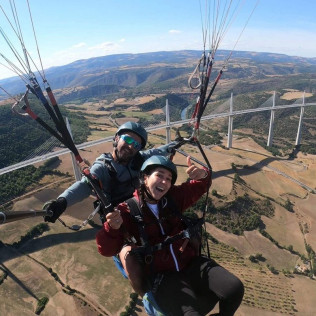 Baptême de Parapente en Biplace : Vol Long Courrier (Millau, Occitanie - 12)