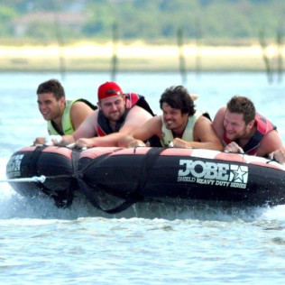 Sortie en Bouée Disque Tractée (Arcachon, Gironde - 33)