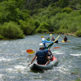 Canoë-Raft dans le Massif de Saint-Guilhem-le-Désert (Aniane, Hérault - 34)