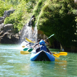 Canoë-Raft dans le Massif de Saint-Guilhem-le-Désert (Aniane, Hérault - 34)