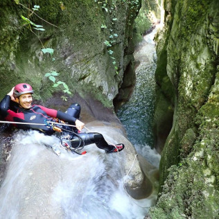Canyoning Demi-Journée au Canyon du Grenant (La Bridoire, Savoie - 73)