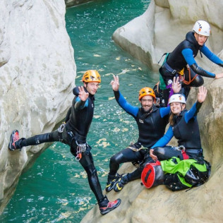 Canyoning Sportif dans les Gorges du Verdon (Castellane, Alpes-de-Haute-Provence - 04)