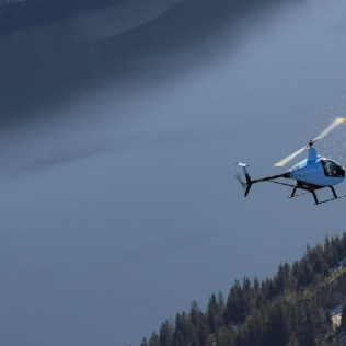 Baptême de l'Air en Hélicoptère ULM dans les Alpes (Tournon, Haute-Savoie - 74)