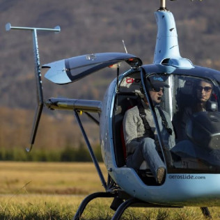 Baptême de l'Air en Hélicoptère ULM dans les Alpes (Tournon, Haute-Savoie - 74)