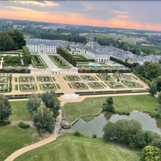 Vol en Montgolfière au dessus de la Sarthe (Tours, Indre-et-Loire - 37)