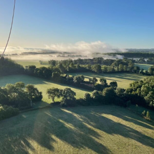 Vol en Montgolfière au dessus de la Sarthe (Tours, Indre-et-Loire - 37)