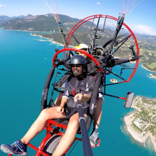 Vol Panoramique en Paramoteur (Tallard, Hautes-Alpes - 05) 