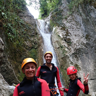 Canyoning Demi-Journée au Canyon Le Versoud (La Rivière, Isère - 38)