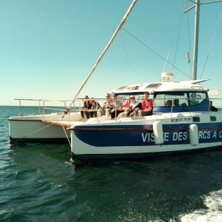 Promenade en Catamaran Mansathau dans l'Étang de Thau (Mèze, Hérault - 34)
