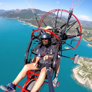 Vol Découverte en Paramoteur (Tallard, Hautes-Alpes - 05) - Enfant de 6 à 12 ans 
