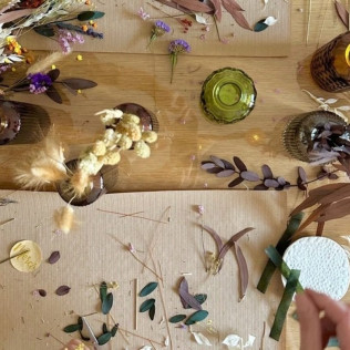 Atelier Couronne de Fleurs à Lille (Templemars, Nord - 59)