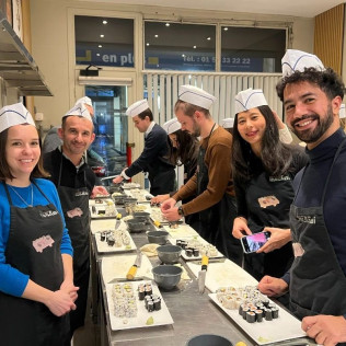 Cours de Sushi pour Amateurs : Initiation aux Bases, Makis et Sushi Nigiris (Paris, Île-de-France - 75)