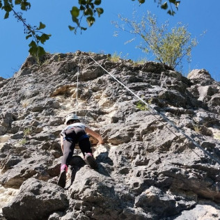 Initiation à l’Escalade dans la Baie de Grésine avec Photos et Vidéos (Le Bourget-du-Lac, Savoie- 73)