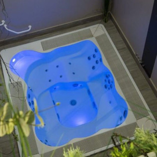 Spa, Jacuzzi et Hammam Privatifs avec Piscine Privative pour deux à l'Espace Zen'Ing (Gondecourt, Nord - 59)