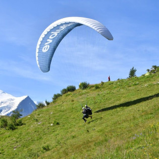 Vol en Parapente Hiver (Chamonix-Mont-Blanc, Haute-Savoie - 74)