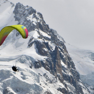 Vol en Parapente Été Plan de l'Aiguille (Chamonix-Mont-Blanc, Haute-Savoie - 74)