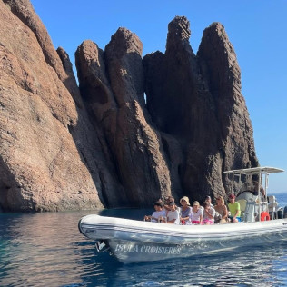 Excursion maritime : Grand Tour en Bateau à Scandola, Girolata, Calanques de Piana avec Baignade à Capo Rosso (Sagone/Cargèse, Corse-du-Sud- 20)