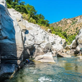 Canyoning dans les Gorges de la Guillera (Clara, Pyrénées-Orientales - 66)