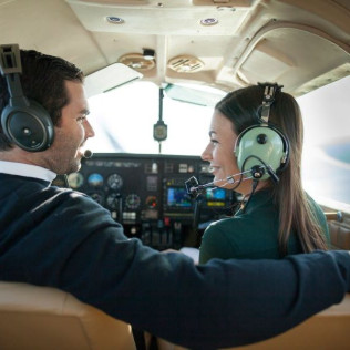 Vol en Avion au-dessus de Lyon et ses alentours (Lyon, Rhône - 69) 