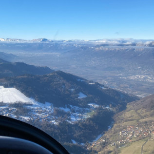 Vol d'initiation au Pilotage en ULM (Le Versoud, Isère - 38)
