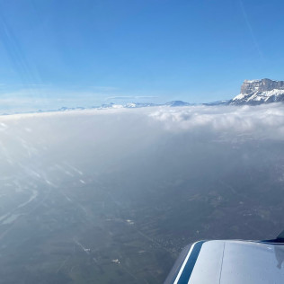 Baptême de l'air en ULM dans les Alpes (Le Versoud, Isère - 38)
