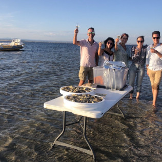 Suns'eat : Balade en Bateau et dégustation sur l'île du fort Brescou (Marseillan, Hérault - 34)