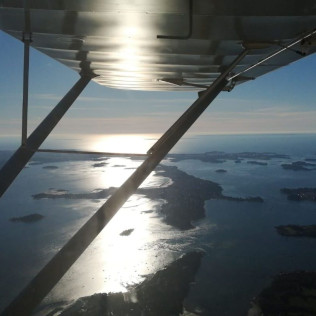 Baptême de l'air en ULM dans le Golfe du Morbihan, à l'Île de Houat, à Carnac ou à Quiberon (Monterblanc, Morbihan - 56)
