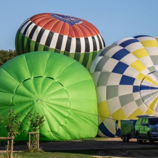 Vol en Montgolfière depuis le Château de Lunéville (Dombasle-sur-Meurthe, Meurthe-et-Moselle - 54)