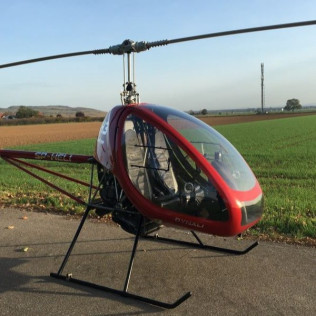 Baptême de l'air en Hélicoptère en Alsace  (Issenheim, Haut-Rhin - 68)