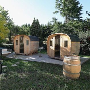 Hôtel Déjeunez Sous l'Arbre : Chambre Premium avec Spa pour deux (Rousset, Bouches-du-Rhône - 13)
