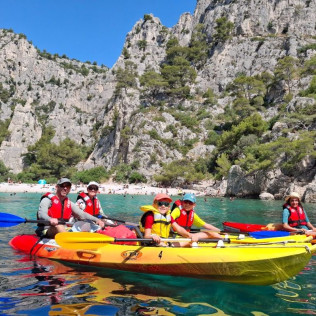 Excursion l’Après-midi en Kayak au Parc National des Calanques (Cassis, Bouches-du-Rhône- 13)