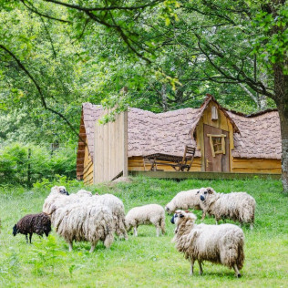 Séjour et Nuit Insolite en Cabane Enchantée avec Petit Déjeuner chez Koadou (Pluméliau, Morbihan - 56)