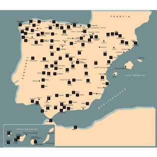 Escapade avec Petit-Déjeuner et Déjeuner ou Dîner pour deux dans un des Paradores en Espagne (98 localisations au choix)