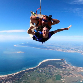 Saut en Parachute Tandem Plage (Soulac-sur-Mer, Gironde - 33)