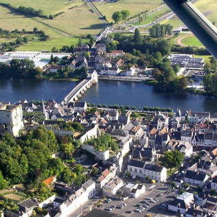Survol en ULM d'une zone au choix (Francueil, Indre-et-Loire - 37)