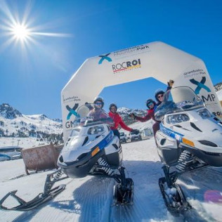 Motoneige pour deux avec assurance (Grandvalira, Andorre) 