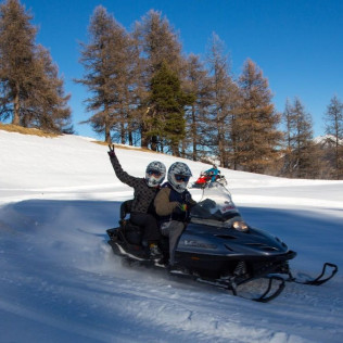 Randonnée en Motoneige Biplace (Risoul, Hautes-Alpes- 05)