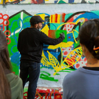 Atelier Graffiti sur Mur avec Graffiti Paris (Paris - 75)