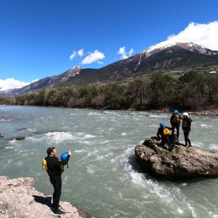 Nage en Eaux Vives (Saint-Clément-sur-Durance, Hautes-Alpes- 05)