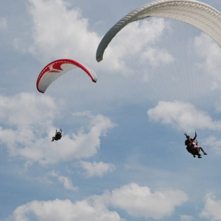 Vol en Parapente (Samoëns, Haute-Savoie - 74) 