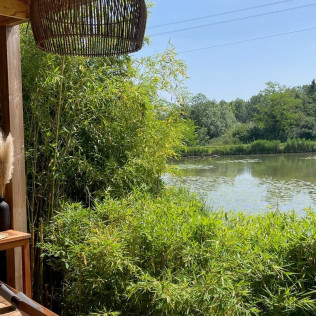 Séjour Insolite : Nuit en Lodge Prestige avec Bain Nordique Privatif au Domaine du Canal (Montcresson, Loiret - 45)