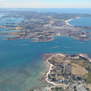Baptême de l'air en ULM dans le Golfe du Morbihan, à l'Île de Houat, à Carnac ou à Quiberon (Monterblanc, Morbihan - 56)